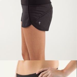 Ivivva Black Running Shorts